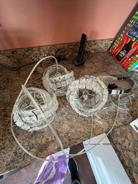 Photo of free Three-pendant ceiling light (Whixley HG5) #1