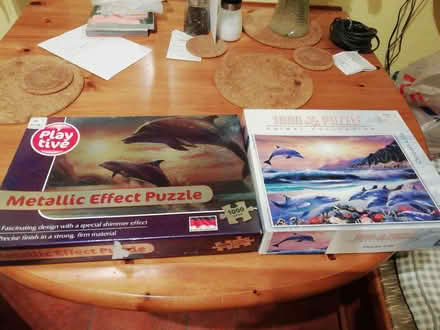 Photo of free Jigsaw puzzles, dolphins, x 2 (Prickwillow CB7) #1