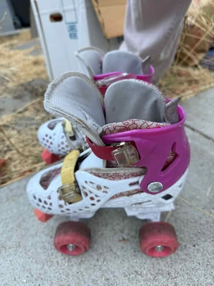 Photo of free Used child roller skates adjustable (Albany near Santa Fe Ave) #1