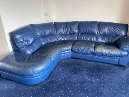 Photo of free Blue sofa (Weymouth DT3) #1