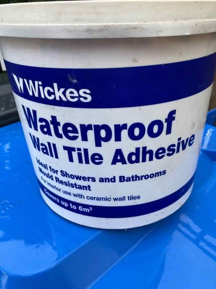 Photo of free Waterproof tile adhesive (East Grinstead RH19) #1