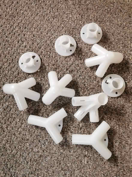 Photo of free Plastic components for gazebo or awning (Hilltown DD3) #1
