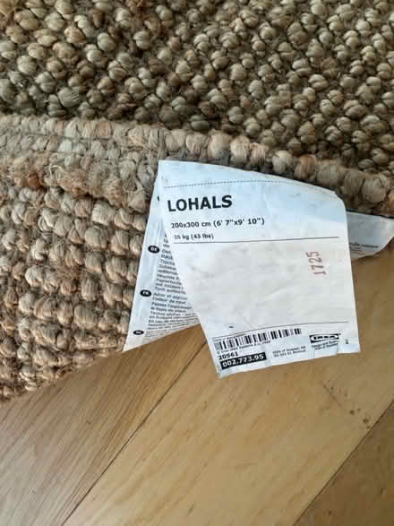 Photo of free Ikea Lohals large rug (UB7 9EF) #3
