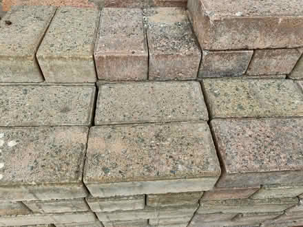 Photo of free Buff / Red Block Paviors (Formby L37) #2