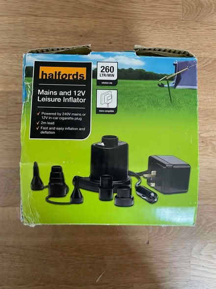 Photo of free Mains and 12V leisure inflator (CO12) #1