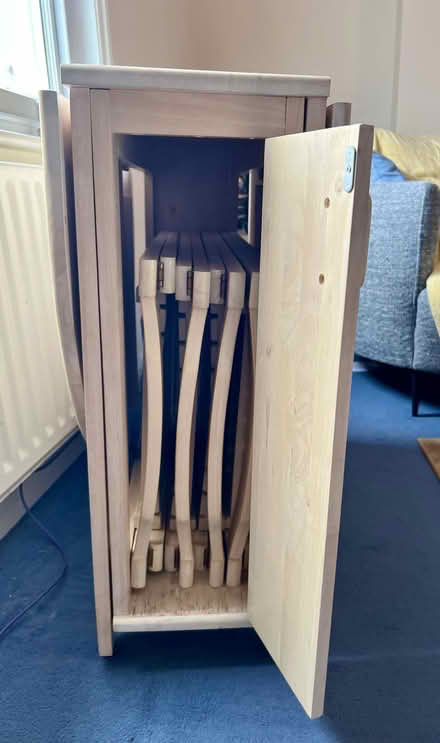 Photo of free Fold away table and chairs (Shepherds Bush) #3