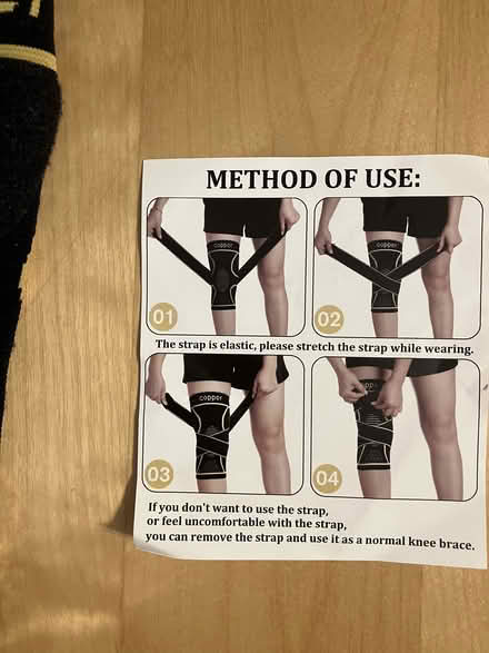 Photo of free knee braces (NoHo 10012) #3