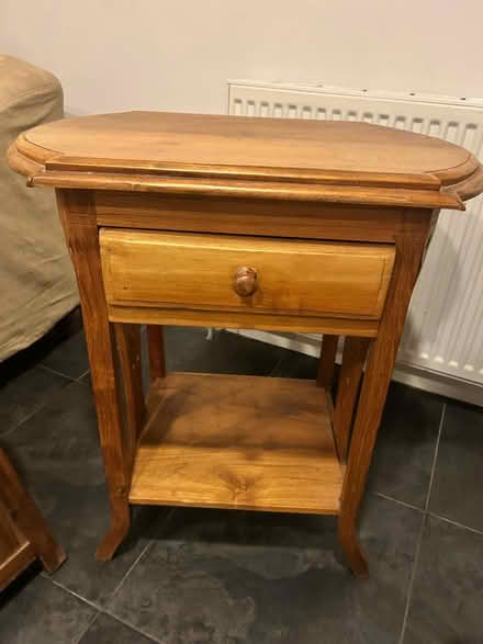 Photo of free Side table with drawer and shelf (Ealing W5) #1