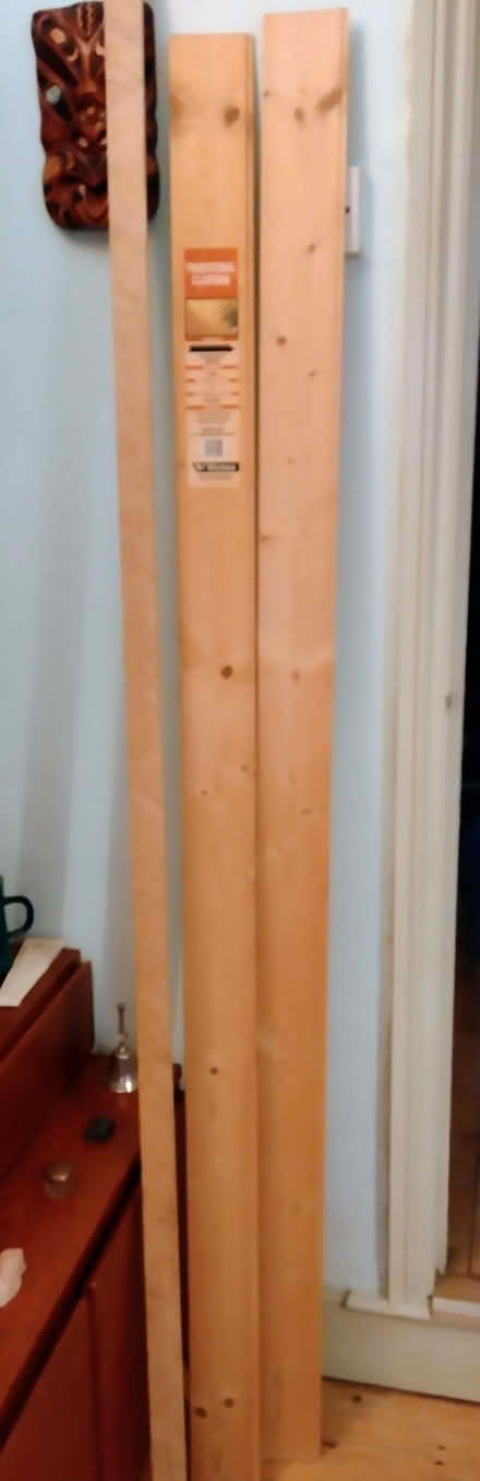 Photo of free 2 x cladding strips and 1 batten (Chingford E4) #1