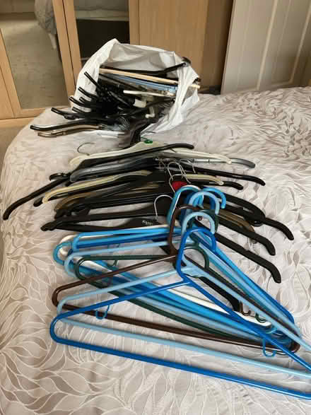 Photo of free Coat hangers (Newby. YO12) #1