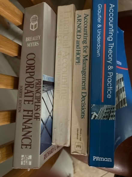Photo of free Accountancy books (Little Chalfont HP8) #1