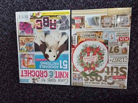 Photo of free Knit & Crochet / Cross Stitching magazines (Westcliff-on-sea SS0) #1