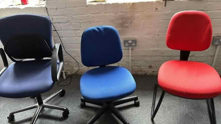 Photo of free Office chairs (Birmingham City center) #1