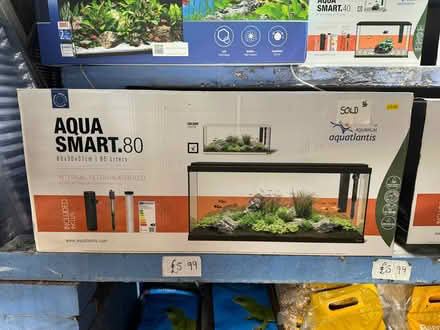Photo of free 85 litre Aquarium for tropical fish with all accessories (North Cricklewood NW2) #2