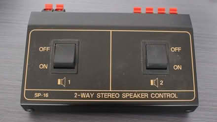 Photo of free 2-way stereo speaker switch box (Westmill SG5) #1