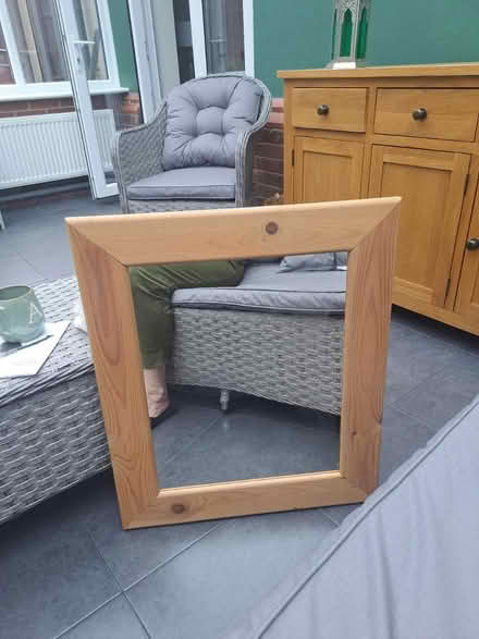 Photo of free Pine mirror (Bedford MK42) #1