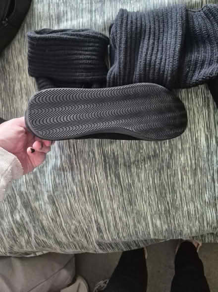 Photo of free Black boots size 5 (Horsham RH12) #1