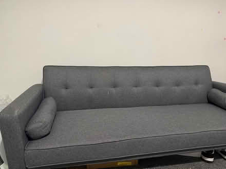 Photo of free Grey 3 seater Chair and couch (M26 4QA) #2