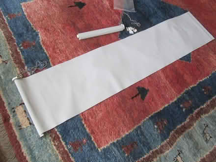 Photo of free 2 x soft grey col roller blind (Finchley N12) #1