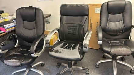 Photo of free 5x Office chairs (Birmingham City center) #3