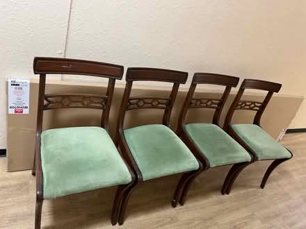 Photo of free 4 Dining room chairs (BR3 1rq) #1