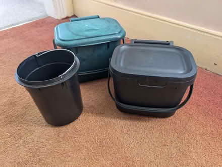 Photo of free Kitchen Compost Caddies x 3 (Mold CH7) #1