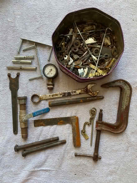 Photo of free Scrap metal, tools, parts etc (Whinfield DL1) #1
