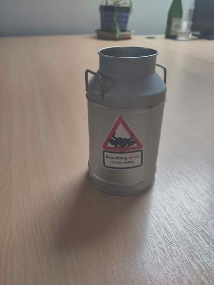 Photo of free Metal "milk churn" tin (Digbeth B5) #1