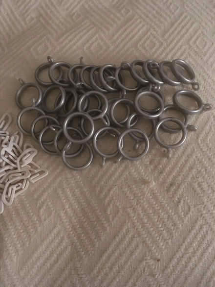 Photo of free Curtain rings (Molesey KT8) #1