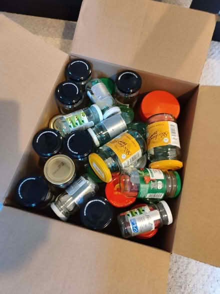Photo of free Box of jars (Lambeth SE11) #1
