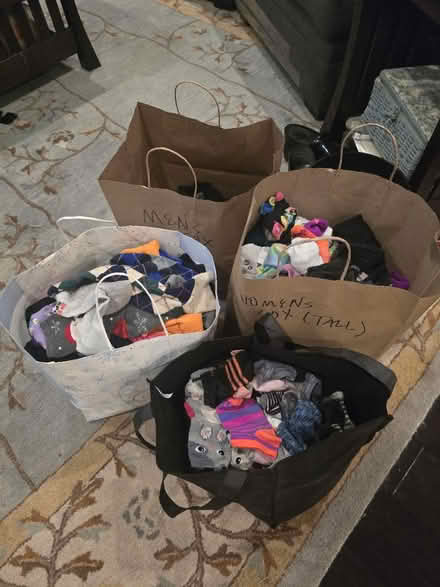 Photo of free Match & Misfit washed socks (21704) (Near Spring Ridge and 144) #1