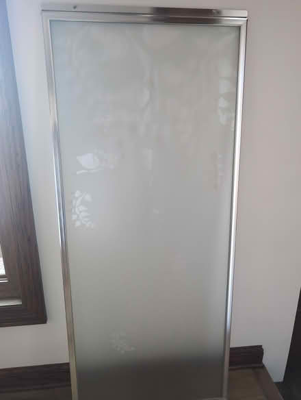 Photo of free Chrome sliding shower door (Lodi, WI) #2