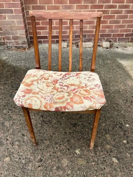 Photo of free Upholstered dining room chair (Little Herberts GL53) #1