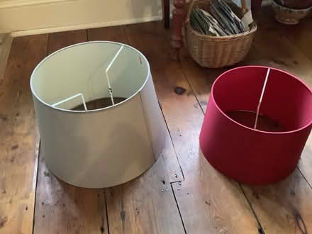 Photo of free Two lampshades, excellent condition (Wantage OX12) #1