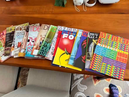 Photo of free Wired & Decor magazines (Cap Hill/CD) #1