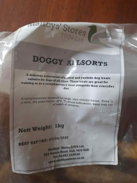 Photo of free Natural dog treats (Stockwood BS14 8) #2