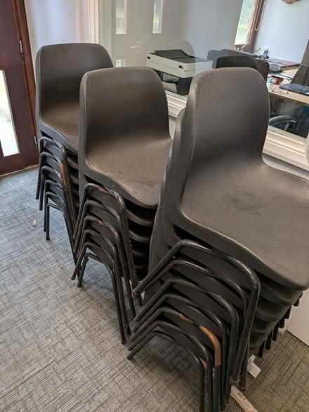 Photo of free Stackable chairs (All Saints Isleworth TW7) #1