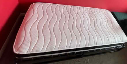 Photo of free Single bed frame and mattress S8 (Woodseats S8) #3