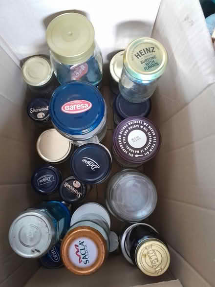 Photo of free Jam jars with lids (SG17 (Shefford)) #1