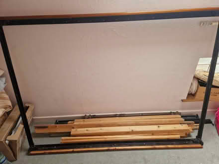 Photo of free Double bed base (Llanfairwaterdine, Knighton) #1