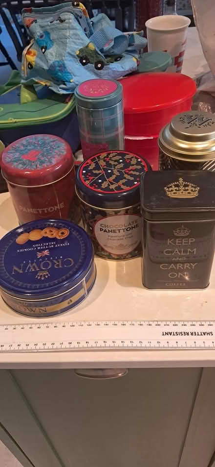 Photo of free Various tins (Cowfold) #1