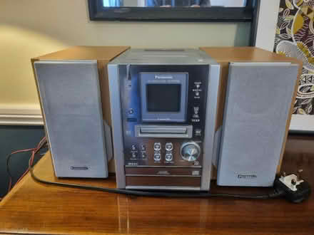 Photo of free Part-working Panasonic mini hi-fi (Fleet, Hampshire) #1
