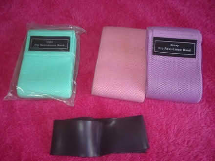 Photo of free Hip resistance bands 3 weights (Barming ME16) #1