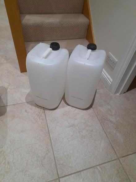 Photo of free 25ltr water containers (Sutton Valence ME17) #1