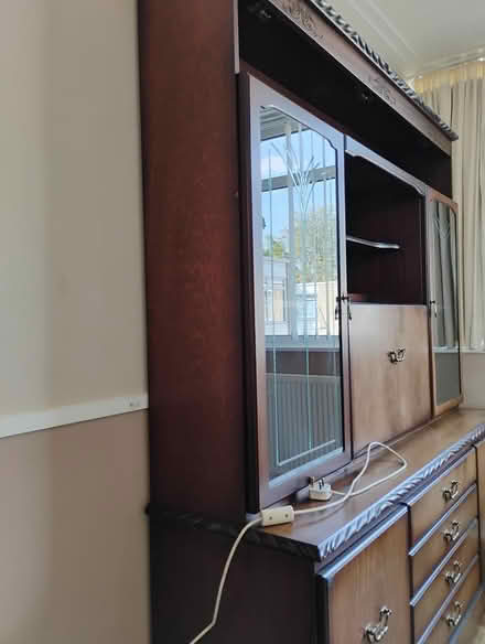 Photo of free large dark-wood dresser (chesterton CB4) #2