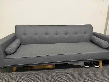 Photo of free Grey 3 seater Chair and couch (M26 4QA) #3