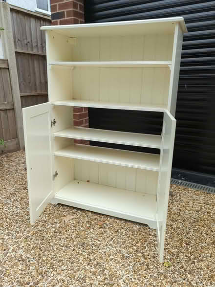 Photo of free IKEA Liatorp White/Cream Cabinet W:95cm,H:136cm,D:36cm (Saltney CH4) #2