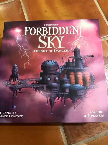 Photo of free Forbidden Sky Board Game (belmont/watertown line) #1