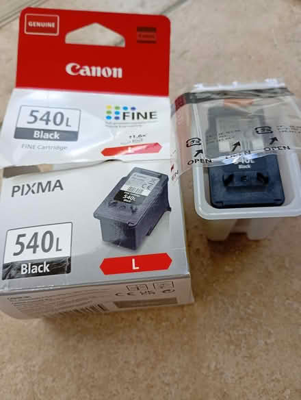 Photo of free Black canon computer ink 540L (Stroud GL5) #1