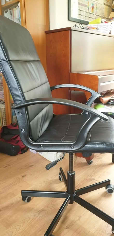 Photo of free Black, Ikea office chair (Guildford GU2) #1